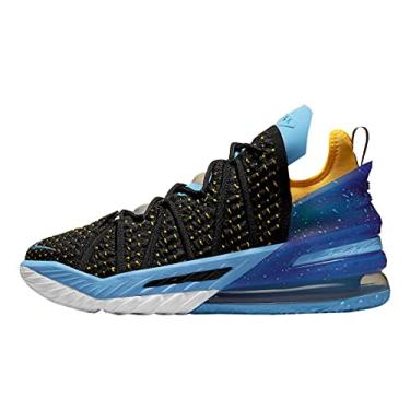 Imagem de Nike Men's Lebron XVIII Black/University Gold-Coast (CQ9283 006) - 10