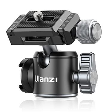 Imagem de ULANZI Cabeça esférica U-80L para tripé de 1/10.2 cm - suporte de câmera panorâmica rotativa 360 com placa de liberação rápida Arca e sapata fria para DSLR, filmadora, monopé, controle deslizante