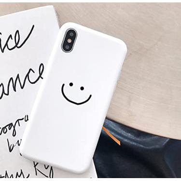 Imagem de Estojo de TPU de casal de rosto de sorriso simples fashion para iphone 5 5s se 2020 7 8 13 11 12 pro max mini 6 6s s plus soft silicone funda, kbd, xtxlhei, para iphone 12 pro