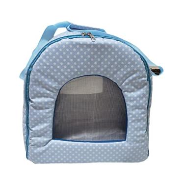 Imagem de Caixa de transporte para pet cachorro gato Azul