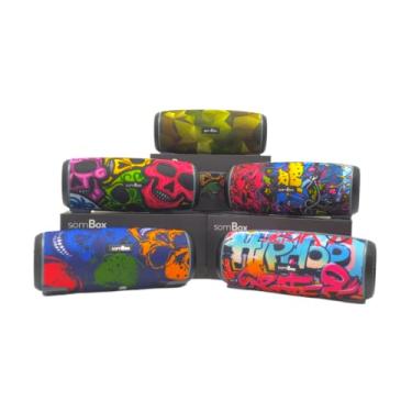 Imagem de ZaraGiu Caixa De Som Bluetooth Potente 24w Subwoofer D-X318