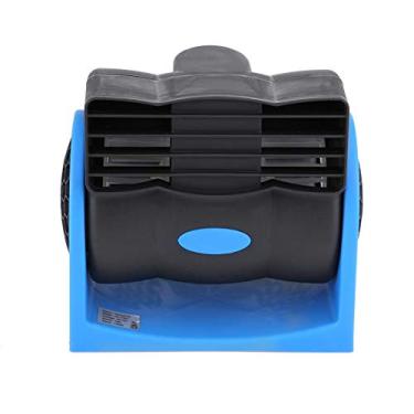 Imagem de Ventilador de ar para veículos automotivos, ventilador elétrico DC 12V ABS, mini, velocidade ajustável, refrigerador de ar silencioso, universal