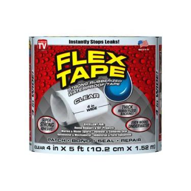 Imagem de Flex Tape Fita Multi-Aplicação Transparente - 10 X 150 Cm - Flex Seal