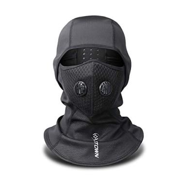 Imagem de ZEYUAN Capa de ciclismo balaclava térmica com válvula de respiração no inverno para esqui snowboard motociclismo para homens e mulheres