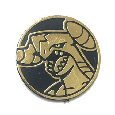 Imagem de Pokémon - Moeda Garchomp - Tamanho Padrão - Legal para Torneios - Plástico Fosco