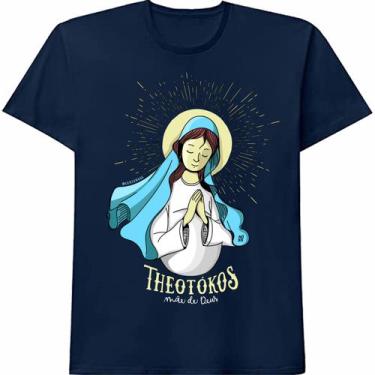 Imagem de Lançamento Camisetas Estampadas Maria Mãe De Jesus Religião - Duchico