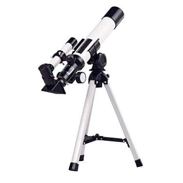 Imagem de Telescópios para Astronomia para Iniciantes-20X / 30X / 40X Telescópio Astronômico com Tripé Ajustável 60Mm HD Refrator Telescópio para Astronomia Early Science Educational Double the comfort