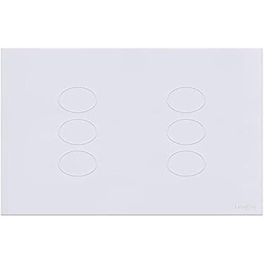Imagem de INTERRUPTOR TOUCH TOK GLASS 6 PADS WI-FI BRANCO 4X4