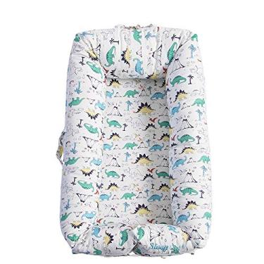 Imagem de Bercinho Portátil Ninho Para Bebê Sleep Um Master Dinossauro dos Bês, Biramar Baby, Multicor