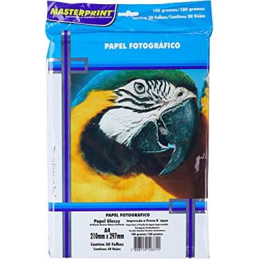 Imagem de Papel Fotográfico A4 50fls Brilho 180g Excelente Resolução