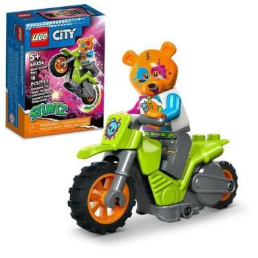 Imagem de Lego City Moto De Acrobacias Do Urso 60356 (10 Peças)