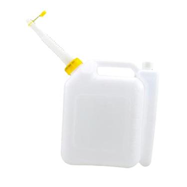Imagem de Bothyi Garrafa de de óleo combustível Garrafa de proporção de 2 tempos Grande capacidade engrossada para motosserra, 1,5L com bico