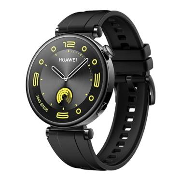 Imagem de Smartwatch HUAWEI Watch GT 4 41 mm, bateria com duração de 7 dias, gerenciamento de calorias com base científica, análise de arritmia por onda de pulso, compatível com iOS e Android Black