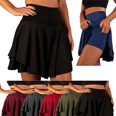 Imagem de 2023 Nova saia Ayana com bolsos e shorts, saia Ayana, saia Eflamia, saia Bynewpro, saia Eflamia com bolsos e shorts