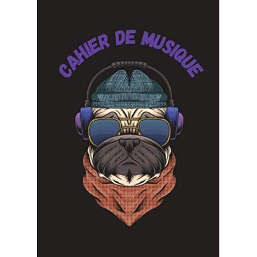 Imagem de Cahier de musique: Carnet de partitions - 14 portées par page - 118 pages - Format A4