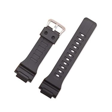 Imagem de Relógios com pulseira de 18 mm AQ-S800/AQ-S810W SGW-400H/300H/500H W-735H AE-1000W/1200/1300 Acessórios de pulseira de relógio de resina de borracha adequados para pulseira de relógio Casio (cor: