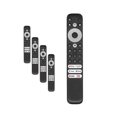 Imagem de Kit 5 Controle Remoto Compatível com TCL Smart TV 4K Netflix Youtube RC902V