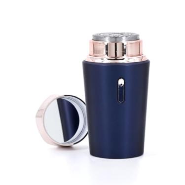 Imagem de Navalha elétrica para homens, barbeadores elétricos masculinos para barbear o rosto, mini barbeador elétrico, dispositivo de remoção de pelos indolor para pernas, rosto, lábios, cabelos, sem fio,