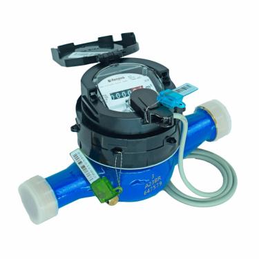 Imagem de Hidrômetro Multijato 3/4`` Qmáx 3m³/h x190mm Equipado com Saída Pulsada | Renova Medição