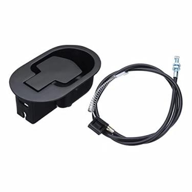 Imagem de RONCHEN 1 peça de peças de reposição de alça reclinável de metal, peças de reposição premium para poltronas reclináveis com cabo, compatível com a maioria dos principais móveis de poltrona reclinável