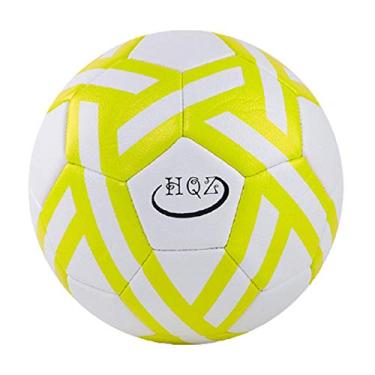 Imagem de LDLXDR Bolas de treinamento de futebol - material especial de EVA para futebol infantil e juvenil, tamanho 4, 5, amarelo, tamanho 5