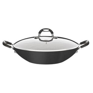 Imagem de Panela Wok Tramontina Mônaco 32cm Alumínio Antiaderente 4,5L
