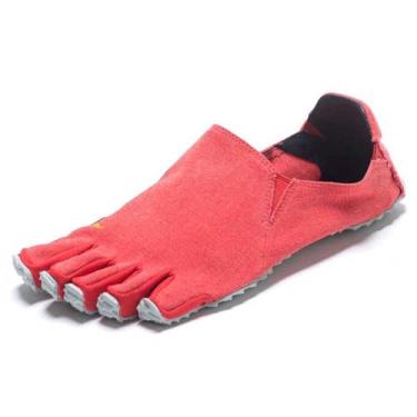 Imagem de Vibram FiveFingers CVT LB Tênis masculino, Five Fingers casual, Vermelho/gelo, 11-11.5
