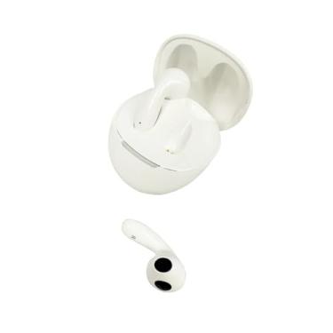 Imagem de Waillynice TWS Fone de ouvido Bluetooth sem fio G100 mini fones de ouvido intra-auriculares com estojo de carregamento de microfone (branco)