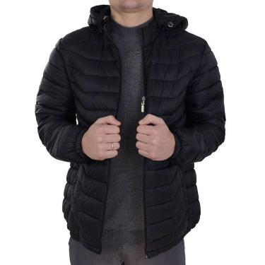 Imagem de Jaqueta Masculina Safira Star Road Nylon Plus Size Preta - 0020050-Masculino