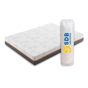 Imagem de Colchão Viúva De Molas Ensacadas 128x188x20cm D33 SDB Colchões (Laranja)