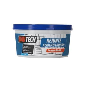 Imagem de Rejunte Líquido Acrílico 700g Seca Rápido Bautech Cores (Branco)