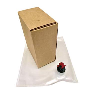 Imagem de Astrapouch Kits Bag-in-Box para vinho [Alternativa ecológica para garrafa de vinho] - Engarrafe e armazene facilmente seus vinhos - Perfeito para produtores de vinho domésticos (kits Bag-in-Box, 6 x