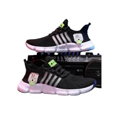 Imagem de Tênis Esportivo Fast Pro Tenis New Fast Respirável (Branco, BR, Adulto, Numérico, M, 41)