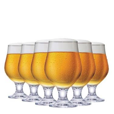 Imagem de Ruvolo Taça de Vidro, Taça para Cervejas Claras 380ml 6 Pcs