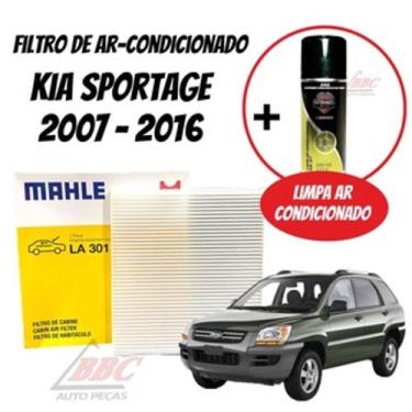 Imagem de Filtro de Ar Condicionado Kia Sportage 2007 - 2016 - MAHLE , KIT COM F