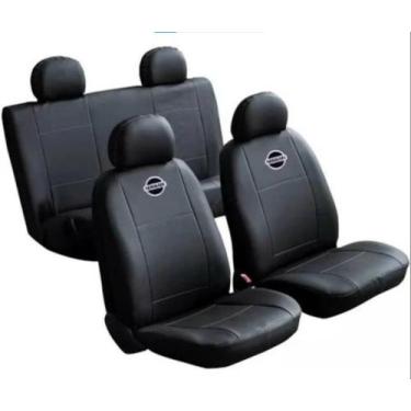 Imagem de Capa de Banco 100% Couro Nissan Frontier 2007-2022 - Personalizável - 