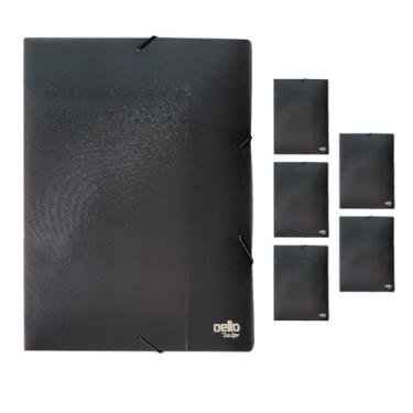 Imagem de Pasta Aba Elástico Ofício Top Line, Dello, Fumê, 0233.I.0050, Unidade