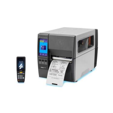 Imagem de Kit Zebra Coletor de Dados MC22 + Impressora ZT231