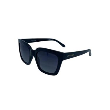 Imagem de Óculos Solar Atitude At8225 A01  Brilho Lente Cinza Degradê-Feminino
