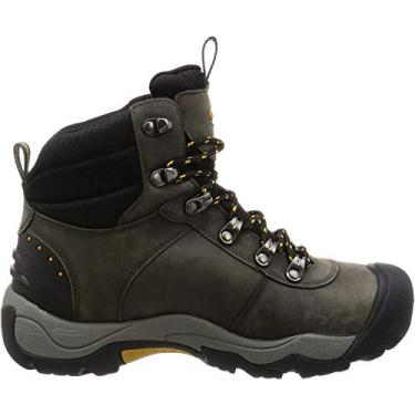 Imagem de KEEN Bota de caminhada masculina Revel 3 de altura média, Ímã/Oliva Tawny, 11.5