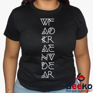 Imagem de Baby Look Pantera Negra 100% Algodão - Wakanda Forever - Black Panther