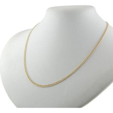 Imagem de Colar Feminino Ouro 18k 750 Grumet 3.4 70 Cm Certificado - JOIE JOIAS 