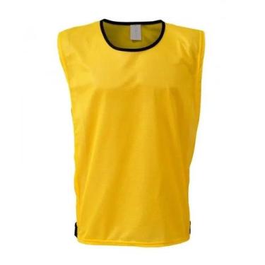 Imagem de Kit com 10 Coletes de Futebol na Cor Amarelo - TRB, G