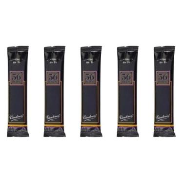 Imagem de Kit 5 Palhetas Clarinete SIb 3 Rue Lepic 56 CR503 Vandoren