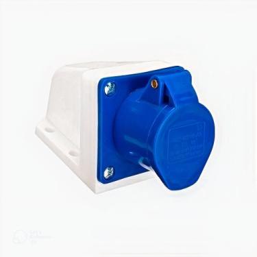 Imagem de Tomada Industrial 32A carregador carro elétrico  2p+t EVOITS - Decoriu