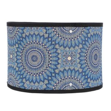 Imagem de Uonlytech Bam – Capa de lâmpada de metal com clipe em barril para lustre de mandala vintage protetor para lustre de mesa de parede