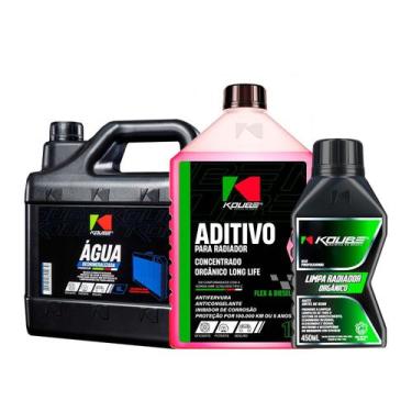 Imagem de Kit  Arrefecimento - Água Desmineralizada + Limpa Radiador + Aditivo S
