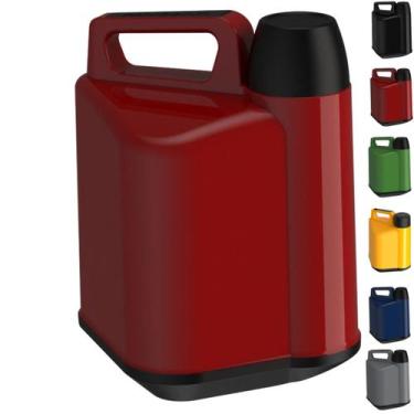 Imagem de Garrafão Botijão Térmico 5 Litros Turim Galão Garrafa Térmica Unitermi