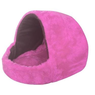 Imagem de Caminha Para Cachorro E Gatos Iglu Nuvem Rosa - Diversos Tamanhos - To