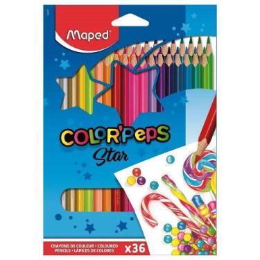 Imagem de Lápis de Cor Maped Color Peps Star com 36 Cores